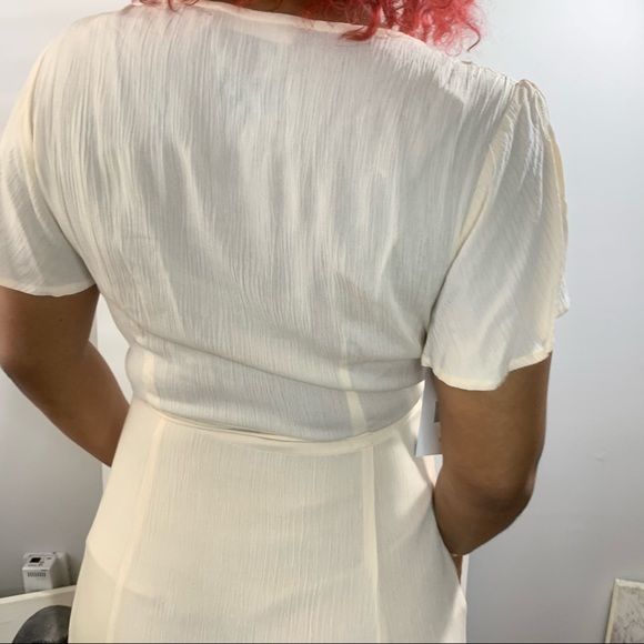 Roko Peach Maxi/ wrap flow dress - Picture 4 of 5